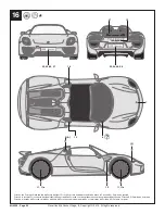 Предварительный просмотр 20 страницы REVELL Porsche 918 Spyder Assembly Instructions Manual