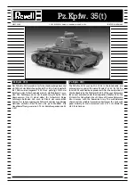 REVELL Pz.Kpfw. 35(t) Assembly Manual предпросмотр