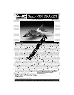 Preview for 1 page of REVELL Saab J-35J Draken Assembly Manual