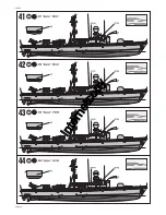 Preview for 16 page of REVELL Schnellboot Fast Attack Boat Gepard-Klasse 143A Assembly Manual