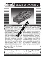 Предварительный просмотр 1 страницы REVELL Sd.Kfz. 251/9 Ausf. C Assembly Manual