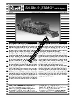 Preview for 1 page of REVELL Sd. Kfz. 9 "FAMO" Assembly Manual