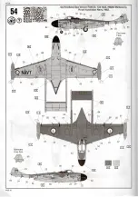 Предварительный просмотр 10 страницы REVELL Sea Venom Faw.22 Manual