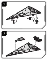 Предварительный просмотр 2 страницы REVELL SnapTite IMPERIAL STAR DESTROYER 1638 Manual