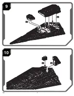 Предварительный просмотр 6 страницы REVELL SnapTite IMPERIAL STAR DESTROYER 1638 Manual