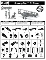 REVELL SnapTite Scooby-Doo Bi Plane Manual предпросмотр