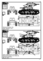 Предварительный просмотр 11 страницы REVELL Soviet Heavy Tank KV-1 type 1940 LKZ Assembly Manual