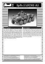 REVELL SpPz 2 LUCHS A2 Assembly Manual preview