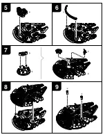 Предварительный просмотр 3 страницы REVELL Star Wars Millennium Falcon Manual
