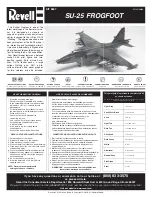 Preview for 1 page of REVELL Su-25 Frogfoot Assembly Manual