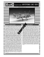 REVELL Supermarine Spitfire IXC Assembly Manual предпросмотр