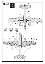 Предварительный просмотр 10 страницы REVELL THE FLYING BULLS B-25J Mitchell Assembly Manual