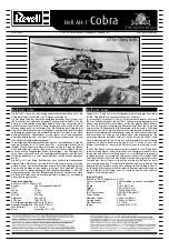 Предварительный просмотр 1 страницы REVELL THE FLYING BULLS Bell AH-1 Cobra Assembly Manual