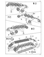 Предварительный просмотр 7 страницы REVELL Tiger II Ausf. B Assembly Manual