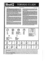 REVELL Tornado F.3 ADV Assembly Manual предпросмотр