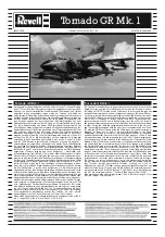 Preview for 1 page of REVELL Tornado GR Mk. 1 Assembly Manual