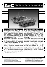 Preview for 1 page of REVELL TPz 1 Fuchs EloKa Hummel/ABC Assembly Manual