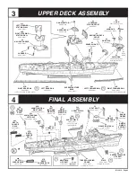 Предварительный просмотр 3 страницы REVELL U.S.S. BUCKLEY DESTROYER ESCORT Assembly Instructions