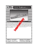 REVELL U.S.S. Yorktown (CV-5) Assembly Instructions Manual preview