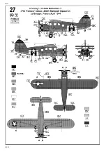 Предварительный просмотр 8 страницы REVELL UC-64A Norseman Manual