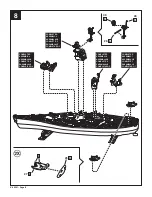 Предварительный просмотр 8 страницы REVELL USS Missouri The "Mighty Mo" U.S. Navy Battleship Assembly Manual