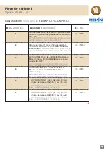 Preview for 28 page of Reven X-CYCLONE RJ-1 Operating And Maintenance Instructions Manual