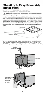 Предварительный просмотр 9 страницы REVENT RVL110 Installation Manual