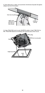 Preview for 19 page of REVENT RVLH110 Installation Manual