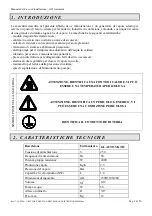 Предварительный просмотр 3 страницы Reverberi M203 GL AUTOMATIC Use And Installation Instructions