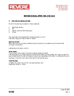 Preview for 9 page of Revere 45-AC2V Service Manual