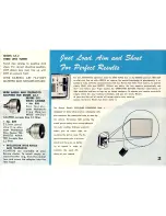 Предварительный просмотр 3 страницы Revere EYE-Matic CA-1 Operating Instructions Manual