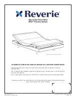 Предварительный просмотр 1 страницы Reverie 7T R550 Owner'S Manual