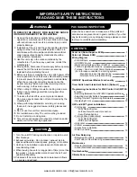 Preview for 2 page of Reversomatic Deluxe ECM Series Installation And Operating Instructions Manual