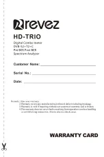 Preview for 29 page of Revez HD-TRIO User Manual