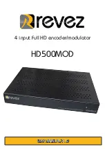 Preview for 1 page of Revez HD500MOD User Manual