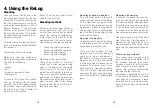 Preview for 10 page of Revibe ReLog L Users Manual & Quick Start Manual