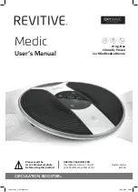 Preview for 1 page of Revitive Medic 5573AQ User Manual