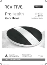 Revitive ProHealth 5572AQ User Manual предпросмотр