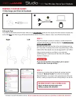 Preview for 2 page of RevJams STUDIO TWS Manual