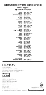 Preview for 31 page of REVLON 0761318452799 Manual