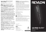 REVLON COPPER GLIDE RVST2155UK Manual preview