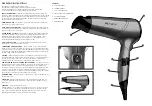 Предварительный просмотр 2 страницы REVLON FRIZZ FIGHTER RVDR5229UK Operating Instructions