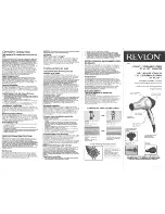 Предварительный просмотр 1 страницы REVLON Ionic Ceramic Pro Stylist RV484 Operating Instructions