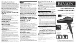 REVLON PRO RVDR5221 Quick Start Manual preview