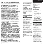 Предварительный просмотр 3 страницы REVLON RVDR5222MUKE Use And Care Instruction Manual