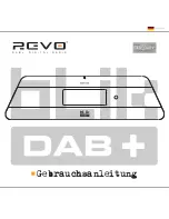 Предварительный просмотр 37 страницы Revo Blik DAB+ Operating Manual