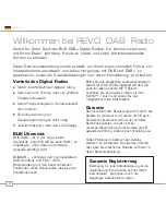 Предварительный просмотр 40 страницы Revo Blik DAB+ Operating Manual