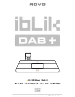 Revo iBlik DAB+ Operating Manual preview
