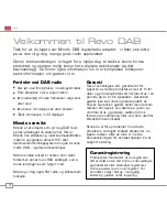 Предварительный просмотр 68 страницы Revo Mondo DAB Operating Manual