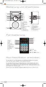 Предварительный просмотр 36 страницы Revo Pico RadioStation Operating Manual